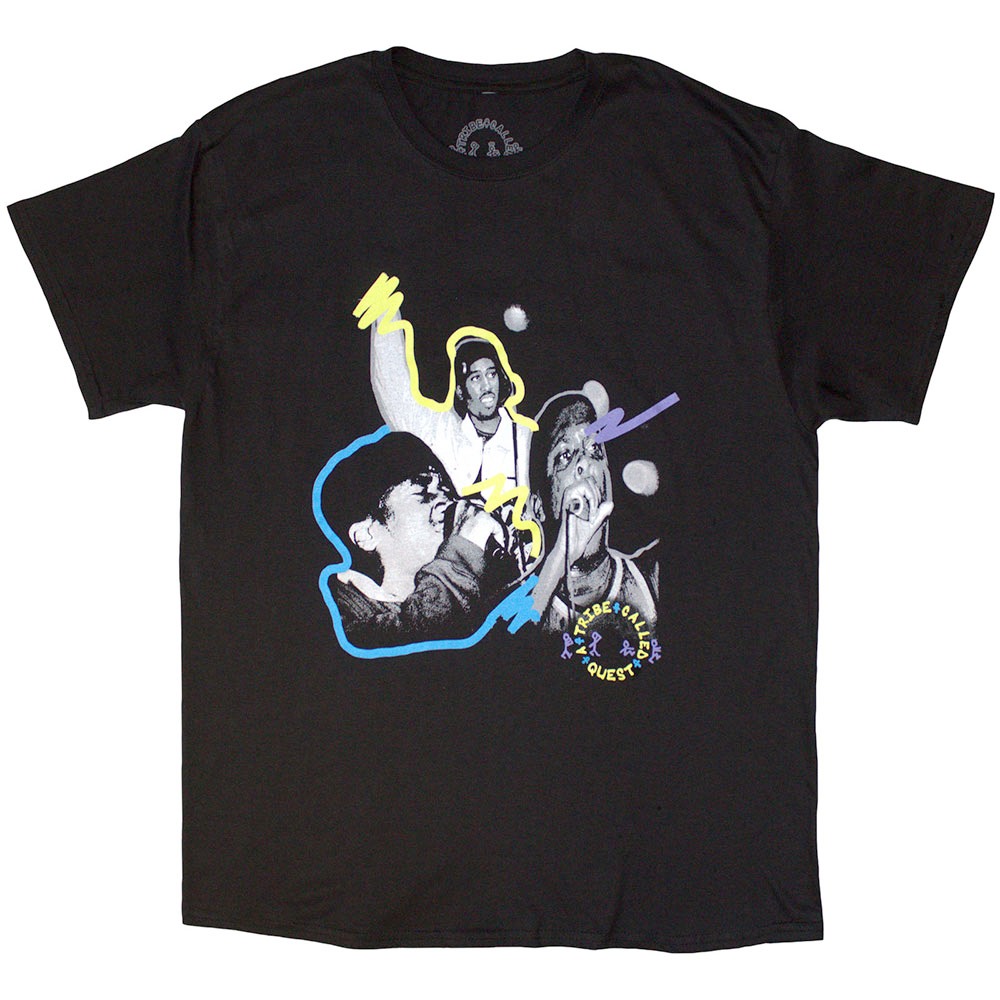 A Tribe Called Quest - Paint Tshirt Homme - Noir